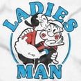 thumbnail image 2 of Popeye and Olive Oyl Ladies Man Funny Men Big & Tall Sweatshirt Brisco Brands 3X, 2 of 3
