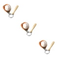thumbnail image 3 of Monstrate 3 piezas llavero de béisbol Mini guante de murciélago de llavero decoración suministros deportivos regalo niños niñas hombres naranja Naranja 3piezas Monstrate CBP182461, 3 of 6