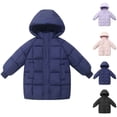 thumbnail image 5 of ZACPNCV Kids Winter Coat Girls Puffer Jacket Baby Warm Winter Coats Boys Packable Outerwear for School And Outdoor Activities Pink 2-3 Years, 5 of 5