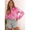 thumbnail image 5 of Chemise à Manches Longues Rose Baroque à Imprimé Floral, 5 of 5