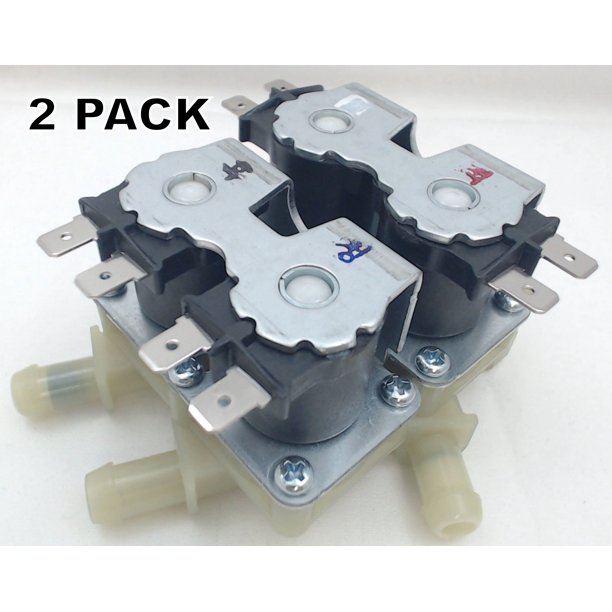 2 Pk, Washing Machine Water Inlet Valve for Samsung, AP4341988, DC62