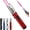 Red, variant on Luxblaze Windproof Torch Lighter, Refillable Butane Lighter with Safety Lock & 360° Inverted Ignition, Adjustable Straight Flame, Powerful Torch Lighter for Camping, BBQ, Baking, Campfires
