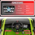 thumbnail image 6 of Jaxpety 12V Kids Ride on Drift Car Lamborghini STO Licensed W/Remote Control Music, up to 8mph, 6 of 14