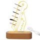 thumbnail image 1 of Guitar Pick Display,Luminous Pick Storage Rack,for Acoustic Electric Bass Ukulele Violin Oval Base, 1 of 5