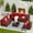 Red, variant on UDPATIO Patio Furniture Sets, Modular Rattan Outdoor Patio Sectional Furniture Sofa Set, Wicker Patio Conversation Set for Backyard, Deck, Poolside w/Glass Coffee Table, 7pc Blue (Include Sofa Cover)