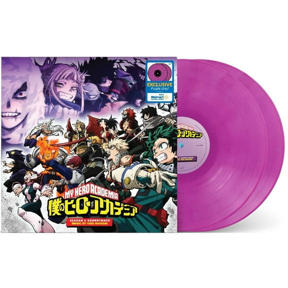 Yuki Hayashi - My Hero Academia: Season 6 (Original Series Soundtrack) (Walmart Exclusive) - Music & Performance - Vinyl [Exclusive]
