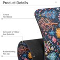 thumbnail image 4 of Yayeee Faucet Mat for Kitchen Sink 14.7" Diatomite Long Splash Guard Pad, Pink Christmas Splendor, 4 of 7