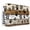 Brown, variant on Brown Beige Farmhouse Indoor Air Conditioner Cover, Double Insulated AC Covers for Inside, Black Dog Paw Vintage Wooden Waterproof Window Air Conditioner Covers with Elastic Straps 17"Lx13"Wx3.5"D