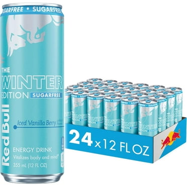 Red Bull Winter Edition Energy Drink, Iced Vanilla Berry, 12 fl.oz. can