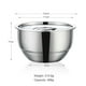 thumbnail image 3 of Cuencos para huevos al vapor de acero inoxidable con tapa, cuenco para mezclar alimentos antiescaldaduras, mezclador de pan para pasteles, utensilio de cocina, 3 of 8