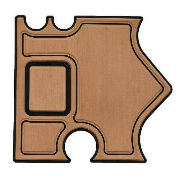 Rinker Boat Non Skid Pad 2290858 | Hatch Mat Toffee / Black