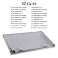 thumbnail image 4 of Projector Screen Curtain Metal Anti-Light Projectors Fabric Punching Free Projection Reflective Cloth for Hotel Outdoor 60inch/4:3/Box, 4 of 9
