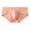 Pink, variant on zeranth Men Slim Fit Underwear Low-rise Solid Color Briefs Big U-convex Design Elastic Waistband Breathable Sexy Panties