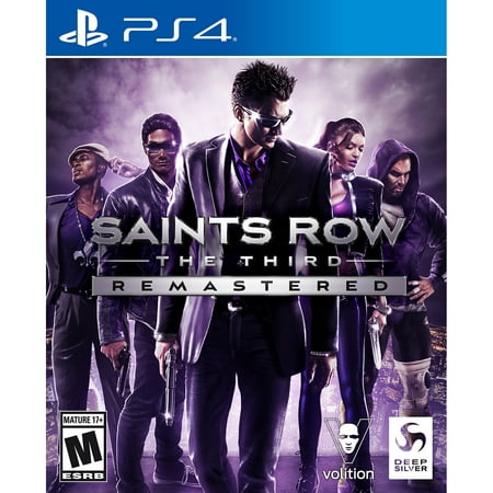 Saints Row Third Remastered Ps4 Playstation 4 [Brand New]