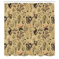 thumbnail image 3 of Ambesonne Floral Shower Curtain, Vintage Garden Botanical Art, 69"Wx70"L, Pale Camel, 3 of 3