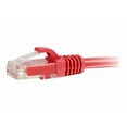 thumbnail image 1 of C2G 14ft Cat6a Snagless Unshielded (UTP) Network Patch Ethernet Cable-Red - Patch cable - RJ-45 (M) to RJ-45 (M) - 14 ft - UTP - CAT 6a - molded, snagless, stranded - red, 1 of 4