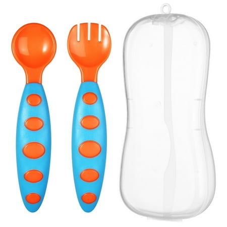 

YYNKM Kitchen Gadgets The First Training for Self-feeding BPA-free Baby Spoon And Fork Tableware Home & Kitchen on Clearance Deals