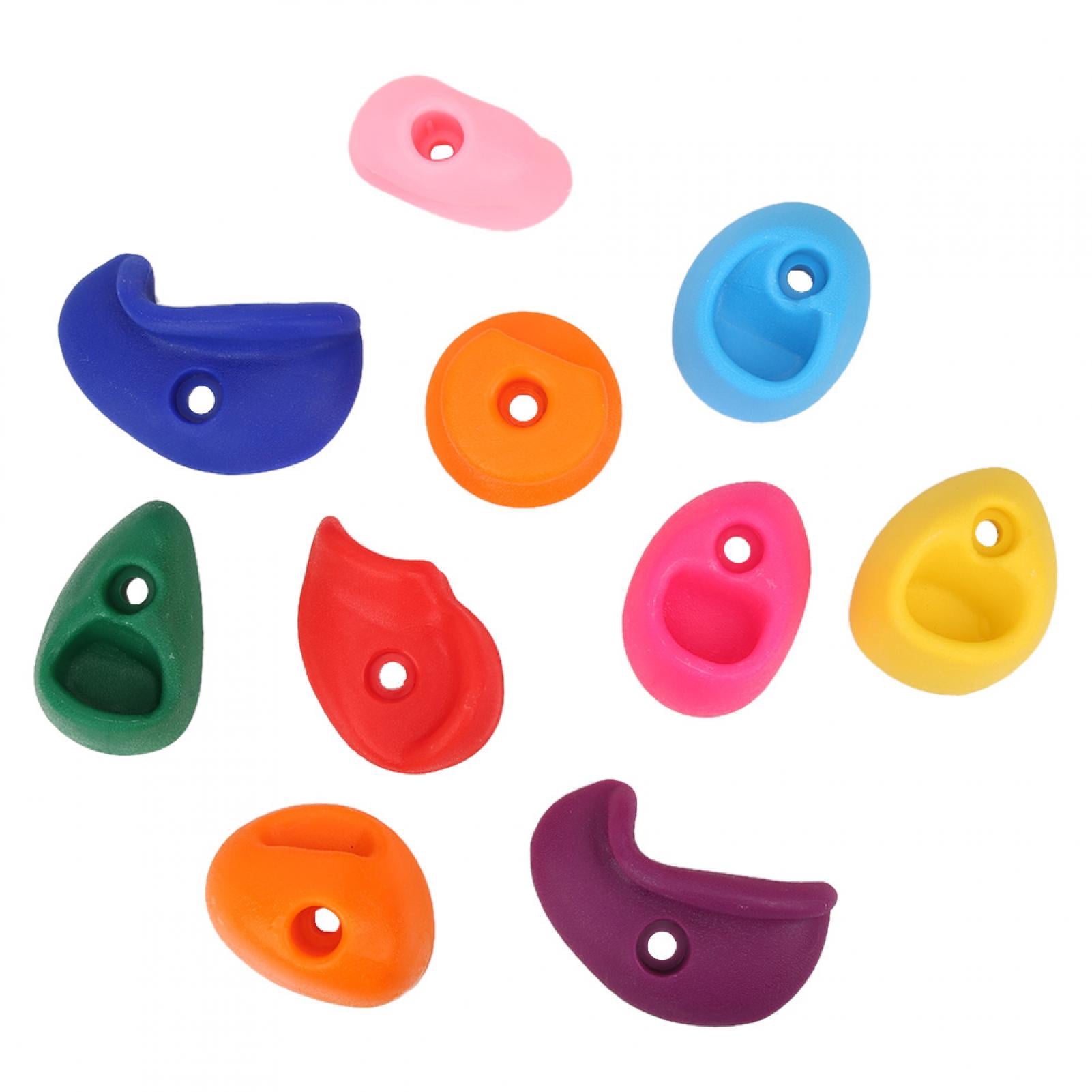 YOUTHINK Non‑ Multi‑Colored Climbing Holds, Large Rock Wall Grips, For Outdoor Training Climbing Holds Teaching