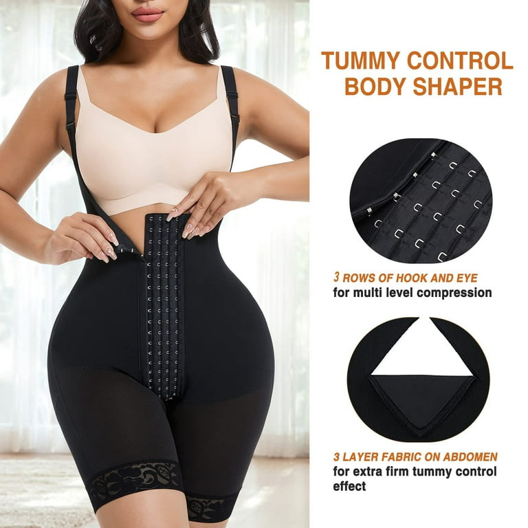 FeelinGirl Body Shaper for Women Tummy Control High Waist Shapewear Faja Shorts  Thigh Slimmer Corset Waist Trainer Pants at  Women's Clothing store