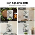 thumbnail image 4 of RUIYC Iron Art Wall Hanging 8*12in Dove Bird Letter Heaven Hope Peace Retro Metal Sign 8x12in, 4 of 7