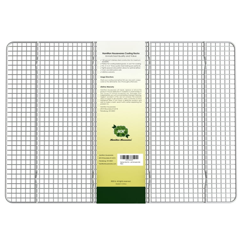 Hamilton housewares stainless steel cooling rack sale