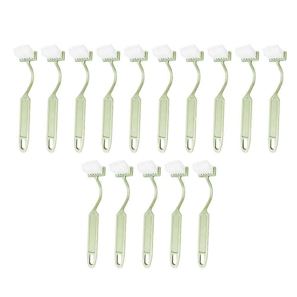S Type Curved Toilet Brush Set – 15pcs, Long Handle Design for Bathroom Cleaning, Space Saving Wall Mount Storage, Efficient Corner & Hard to Reach