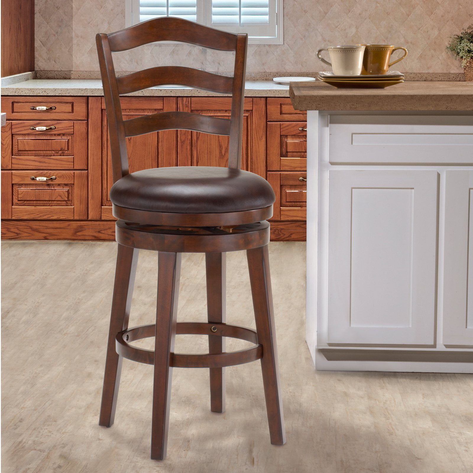 Hilale Furniture Windsor Swivel Bar Stool Com