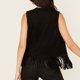 thumbnail image 5 of Blazers para las Mujeres Moda Casual sin Mangas Abrigo Blazer con Cuello de Bornilla, Blusas de Poliéster para las Mujeres Casual, 5 of 9