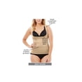 thumbnail image 3 of Secret Solutions Women's Plus Size Power Shaper Firm Control Wear-Your-Own-Bra Shaper Tank, 3 of 6