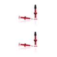 thumbnail image 3 of Eigraketly Paquete de 2 vástagos y tapas de válvula de neumático sin cámara Universal Road de 40mm MTB, válvulas de pezón para neumático de Rojo 2piezas, 3 of 6
