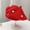 Red, variant on OGLCCG Baby Beret Hat Toddler Fall Winter Warm Soft Cotton Knitted Beanie Cap Little Girls French Artist Knit Hat for 3-48 Months
