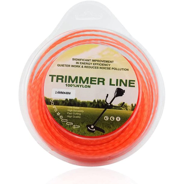 0.095" Twisted Trimmer Line 160 Foot Length, Compatible with EGO Power