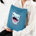 thumbnail image 6 of Tiny Teeth Set of 2 Velvet Throw Pillow with Unique Patterns - 16x16, 18x18, 20x20 Inches for Various Occasions - Pillows Covers Throw Pillow Inserts Pillow Inserts, 6 of 6