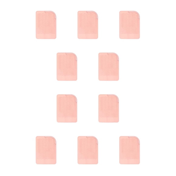 Yuarrent Rizador de pelo duradero y eficiente para rizos Plancha de pelo Plancha compacta Cabello rosa corto corto rosa 10Conjunto