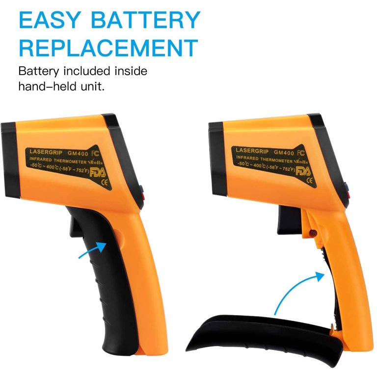 Digital LCD Non-contact Gun IR Infrared Thermometer Laser Point Temperature(  FDA Approved)