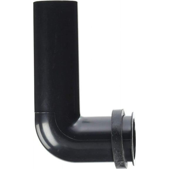 Moen 1026, Plastic Black 1-1/2 in., Elbow Pipe Fittings for Garbage Disposal