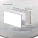thumbnail image 4 of Suelo antideslizante, alfombra estampada navideña, suelo de salón, alfombra de cocina y baño 40*120cm oso de fresa Electrónica, 4 of 5