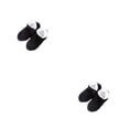 thumbnail image 4 of Minnieouse 1 par de zapatillas gruesas de estilo informal para el hogar para otoño e invierno para hombre, sandalias de algodón cálidas Negro 2piezas, 4 of 6