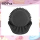 thumbnail image 3 of Uxcell Forros para Cupcakes Tazas de Cupcake Tamaño Estándar Forros para Muffins Papeles para Hornear Recubrimientos a Prueba de Grasa Negros, 3 of 6