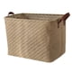 thumbnail image 1 of Gran bolsa de tela para organizar el armario. Bolsa plegable para estantería. Bolsa decorativa de lona con asas., 1 of 7