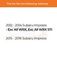 thumbnail image 2 of MAX Advanced Brakes - Brake Kit For 2012-2016 Subaru Impreza (Excl.l. All WRX, WRX STI)| Carbon Ceramic Brake Pad and Rotor Kit Front and Rear| Daily Driving Geomet Coated Brake Rotors, 2 of 9
