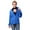 Blue, variant on Front-Zip Hooded Rain Jacket for Women Ultra Thin Outdoor Packable Lightweight Windbreaker Quick Dry Comfortable Warm Windproof Sports Jacket Portable Sun Protection
