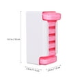 thumbnail image 2 of Soimiss Portable Storage case with 7 Layers and 28 Compartments for Easy Daily Pill Organization Pink, 2 of 8