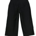 thumbnail image 2 of Bar Iii Womens Racer-Stripe Casual Cropped Pants, 2 of 2