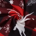 thumbnail image 4 of LSLJS Pyjamas de Noël Assortis pour la Famille, Tenues Parent-Enfant Costumes de Noël Patchwork à Carreaux Imprimés Vêtements de Maison Col Rond Manches Longues Pyjamas Ensemble Deux Pièces pour Maman pour les Fêtes Ensemble de Nuit de Noël, 4 of 6