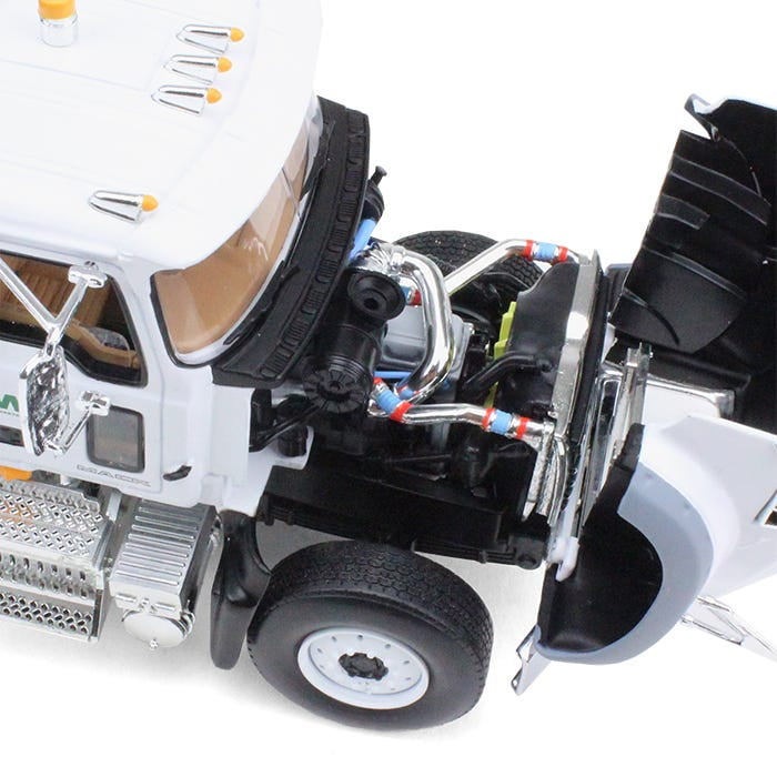 1/34 FIRST Mack Granite MP Engine Series with Tub-Style Roll-Off Container # 4211