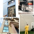 thumbnail image 5 of CURYMAY 2026 New 102 Inch Pressure Washer Extension Wand,Extension Pole for Pressure Washer with Gutter Extension,And 5 Spray Nozzle Tips for Roof Fence Window Washing Gutter Cleaner, 5 of 7