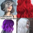 thumbnail image 2 of Granny Gray Colorful Hair Wax Hair Mud Long-lasting Styling Natural Fluffy Color Disposable Dyed Hair Wax, 2 of 5