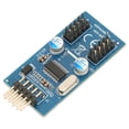 thumbnail image 2 of Tarjeta adaptadora de 9 pines a doble 9 pines cabecera USB de 9 pines a 2 tarjetas macho Compatibilidad amplia Cabecera USB de 9 pines a 2 macho 9 pines a alimentación estable ANGGREK Otros, 2 of 8