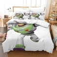 thumbnail image 3 of Houkig Buzz Lightyear Duvet Cover 3d Bedding Set Anime Characters Quilt Cover Soft Microfiber For Childrens And Adults Printed Duvet Cover Set With Pi, 3 of 5